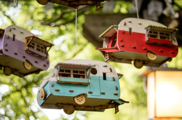 camper birdhouse