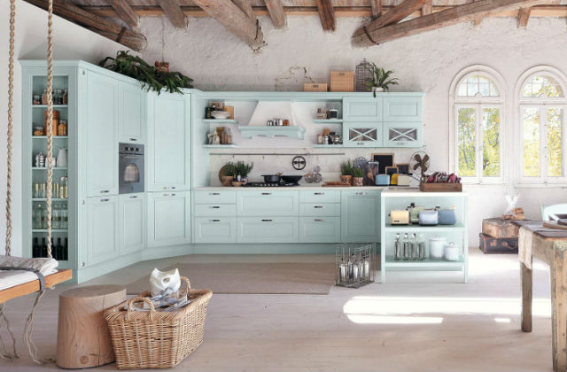 cucina shabby