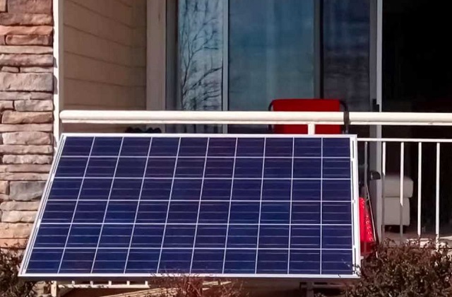 Il fotovoltaico da balcone contro il caro bollette